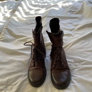 Vince Camuto Brown Leather Boots